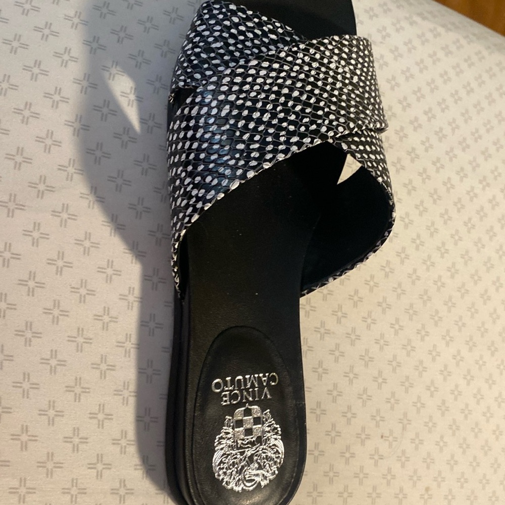 Vince Camuto slip onstage